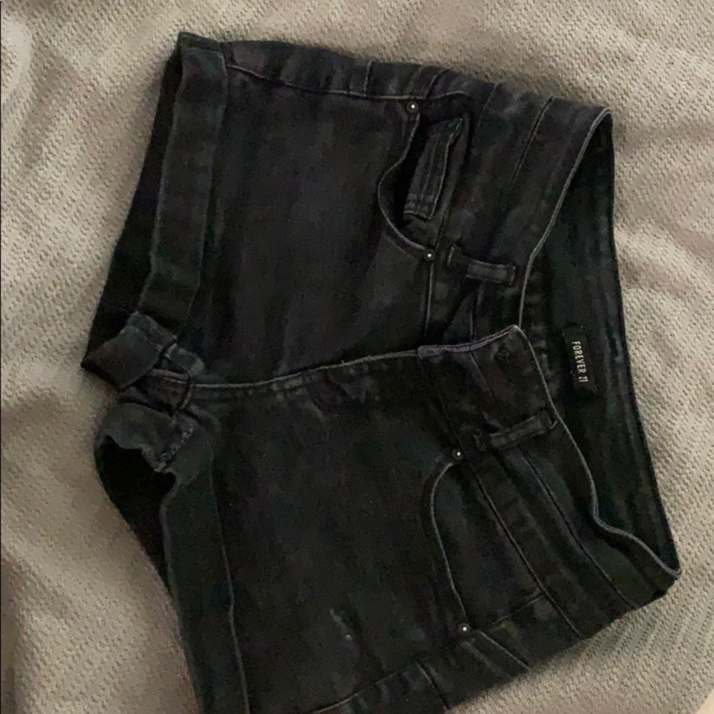 High waisted shorts